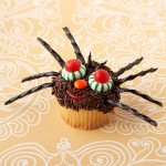 Halloween spidey cupcake
