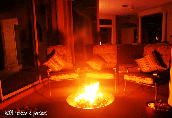 firepit-at-night-884 DIY Holiday Decor from #KmartHoliday #cBias