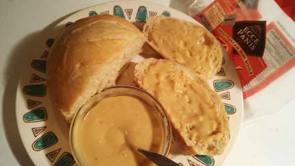 ECCE PANIS Bread with Honey Hummus Spread #EasterMeals