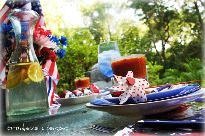 Red White & Blue Lunch