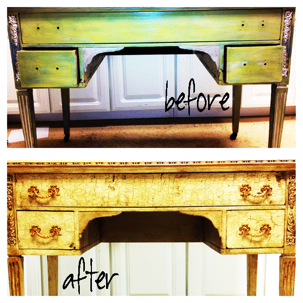 before-and-after-vintage-writing-desk