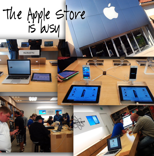 inside the Apple Store