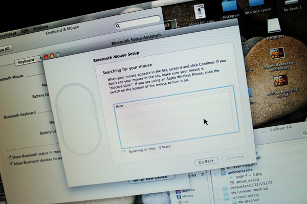 Synching the Apple Magic Mouse