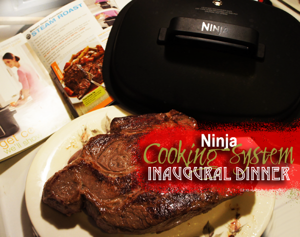 Ninja cooking system inaugural dinner